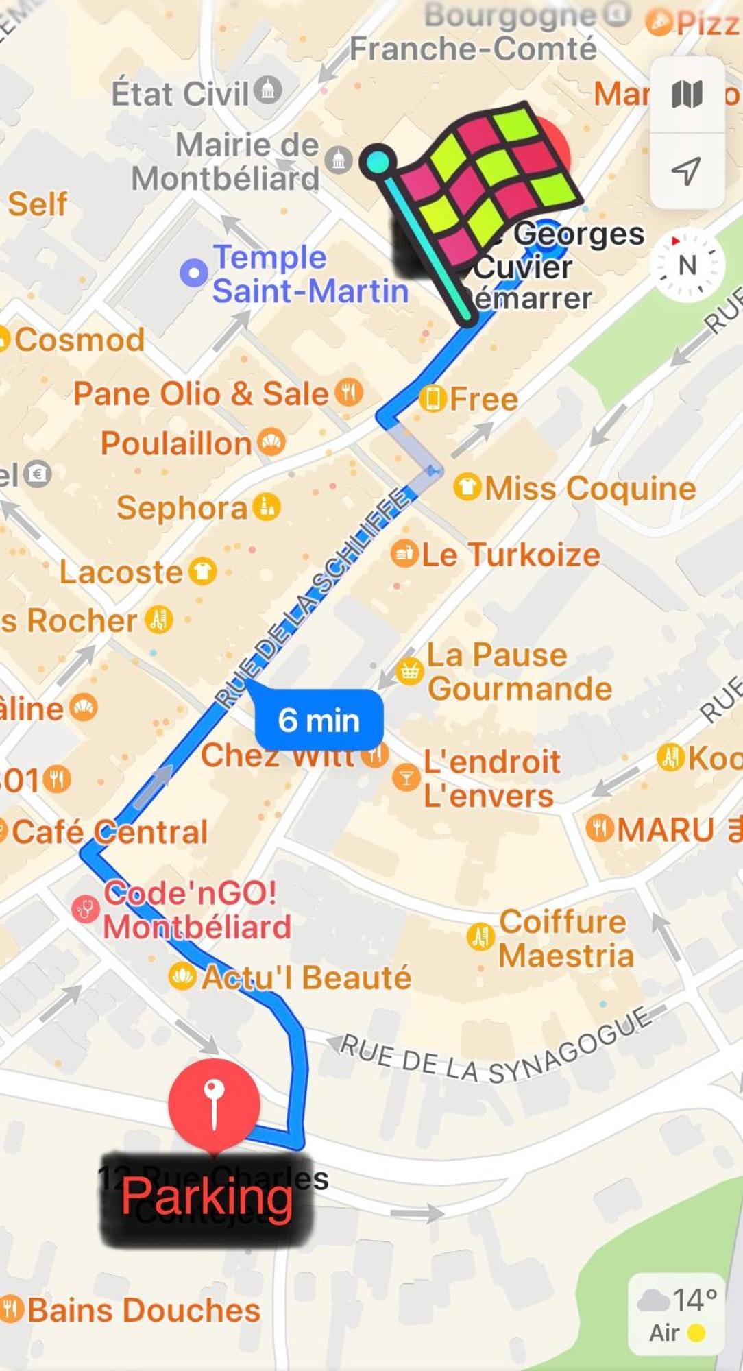 Le Georges Apartman Montbéliard Kültér fotó